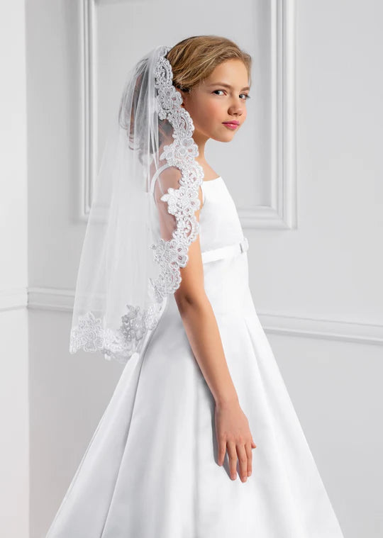 Irish first communion sales veils